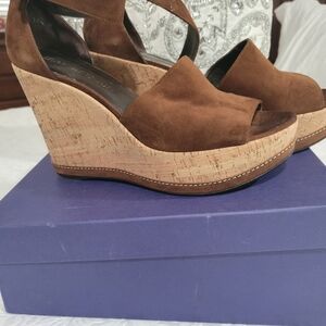High wedge by Stuart Weitzman